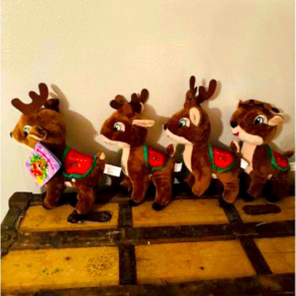 Reindeer plushies